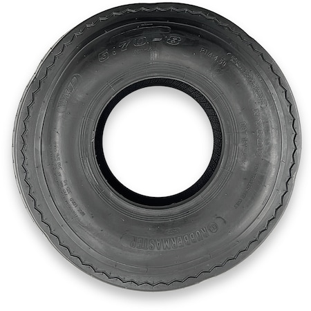 Rubbermaster 5.70-8 Highway Rib 4 Ply Tubeless High Speed Trailer Tire 488942